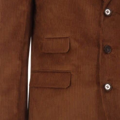 Hemmings Mod Cord 3 Button Blazer N -Fashion House Store madcapeng cord blazer toffee detail2 73777.1661263907