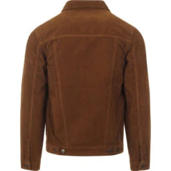 Woburn Retro Mod Cord Western Jacket In Black -Fashion House Store madcapeng cord jacket tan back 04463.1661264418 2