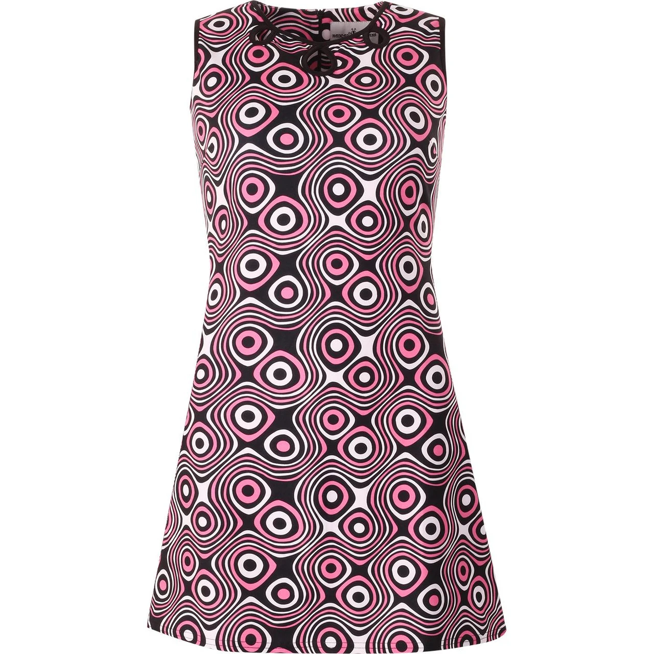 Lazy Daisy Op Art Retro Mod Dress 7 Lazy Daisy Op Art Retro Mod Dress - Image 5