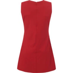 Golightly 60s Mod 2-Tone Dress Red -Fashion House Store madcapeng dollierocker dress red back 36908.1664269032