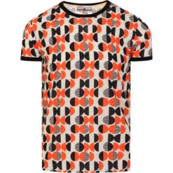 Eclipse Retro Abstract Circle Tee