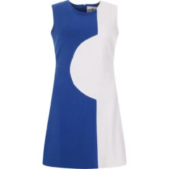 Golightly 60s Mod 2-Tone Dress B/T -Fashion House Store madcapeng golightly dress blue front 22941.1661263475