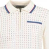 Coltrane Mod Jacquard Knit Polo SW -Fashion House Store madcapeng jacquard zip ls polo snow detail 02123.1678197976