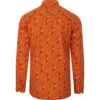 Surbahar Gold Paisley Kaftan Shirt -Fashion House Store madcapeng paisley kaftan orange back 01994.1661263227