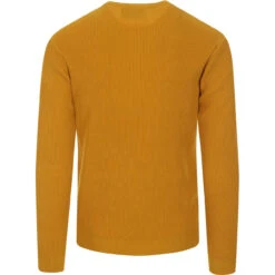 Caine Ribbed Grandad Top (Birch) -Fashion House Store madcapeng ribbed long polo yellow back 78018.1661264070 2