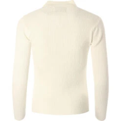 Brigitte Ribbed Turtleneck Top (MO) -Fashion House Store madcapeng ribbed turtleneck white back 22596.1661264131 2