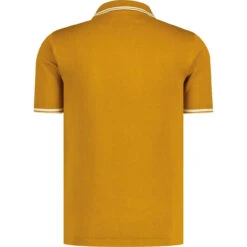 Empire Retro Popcorn Knit Polo WS -Fashion House Store madcapeng spear waffle polo yellow back 53190.1673453066 2