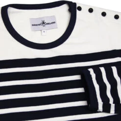 Le Beat 60s Mod Breton Stripe Tee -Fashion House Store madcapeng stripe longsleeve blouse precoat detail 13357.1661266261