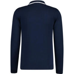 Zodiac Mod Raised Stripe Knit Polo -Fashion House Store madcapeng stripe ls polo tshirt peacoat back 26251.1678194985 1