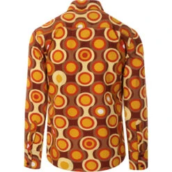 Trip Psych-Out Circle Mod Shirt R/B 30 Trip Psych-Out Circle Mod Shirt R/B -Fashion House Store madcapeng trip shirt mustard back 31937.1661264561 5