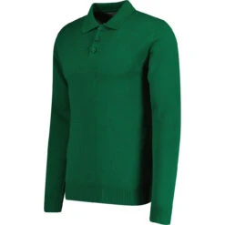 Brando 1960s Mod Knitted Polo (BF) -Fashion House Store madcapengland brando ls polo green side 32565.1671462728 7