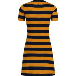 Cassia 60s Mod Knit Stripe Dress N -Fashion House Store madcapengland cassia dress navy back1 31763.1671539668 1