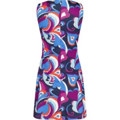 Daytripper Retro Paisley Surf Dress -Fashion House Store madcapengland daytripper paisley dress blue back 18044.1689704104