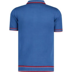 Miles Mod Jacquard Knit Polo (FB) -Fashion House Store madcapengland jacquard zip polo federal back 33848.1687189014