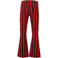 Holy Roller - Retro 60s Striped 70s Indie Flares B -Fashion House Store medcap holy roller black red 02 18238.1664879878 1