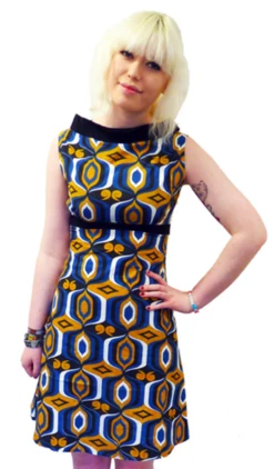 Ace Retro Dress Geometric Mod Dress -Fashion House Store retro dress ace3 57293.1661339128