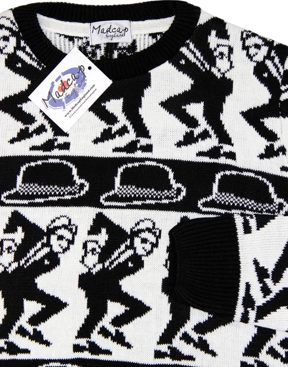 Ska Fairisle Retro Mod Intarsia Rudeboy Jumper 3 Ska Fairisle Retro Mod Intarsia Rudeboy Jumper