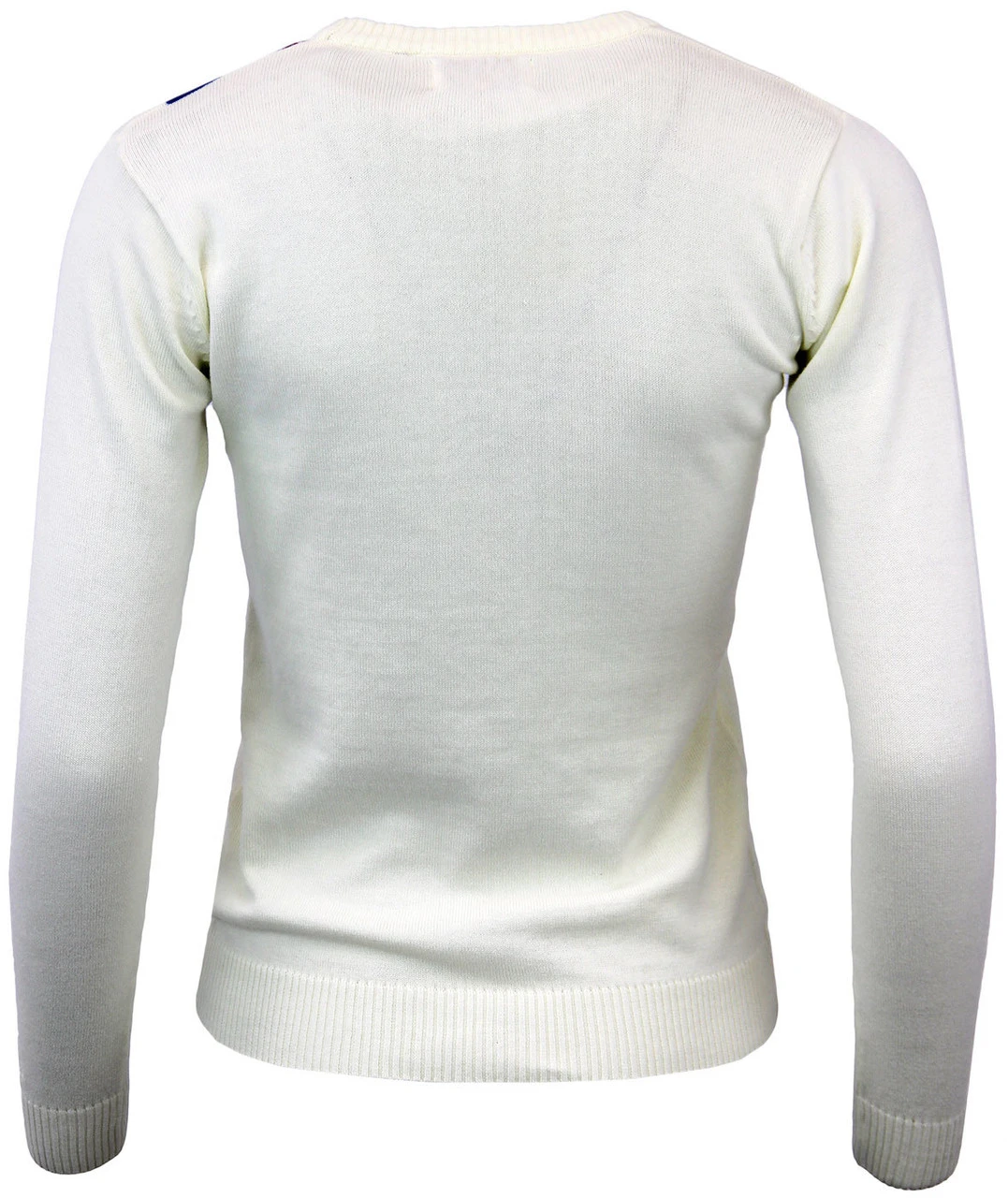 60s Mod Women's Racing Jumper WHITE 19 60s Mod Women's Racing Jumper WHITE - Image 17