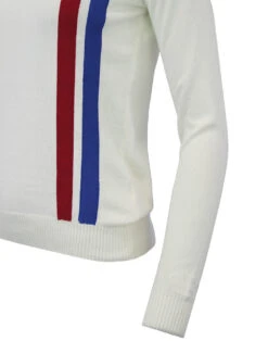Action Womens Mod Racing Jumper (N) -Fashion House Store womens racing jumper off white 2 19335.1661272013 1