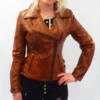 Rebecca - Retro 70s Indie Leather Biker Jacket (T) -Fashion House Store womens retro leather jacket brn5 44642.1661339163