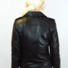 Lilly Retro Fifties Indie Leather Biker Jacket (B) -Fashion House Store womens retro leather jacket lily2 74863.1661338969